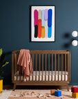 dadada Baby Soho 3-in-1 Convertible Crib