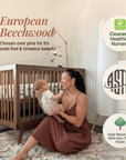 dadada Baby Soho 3-in-1 Convertible Crib