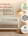 dadada Baby Soho 3-in-1 Convertible Crib