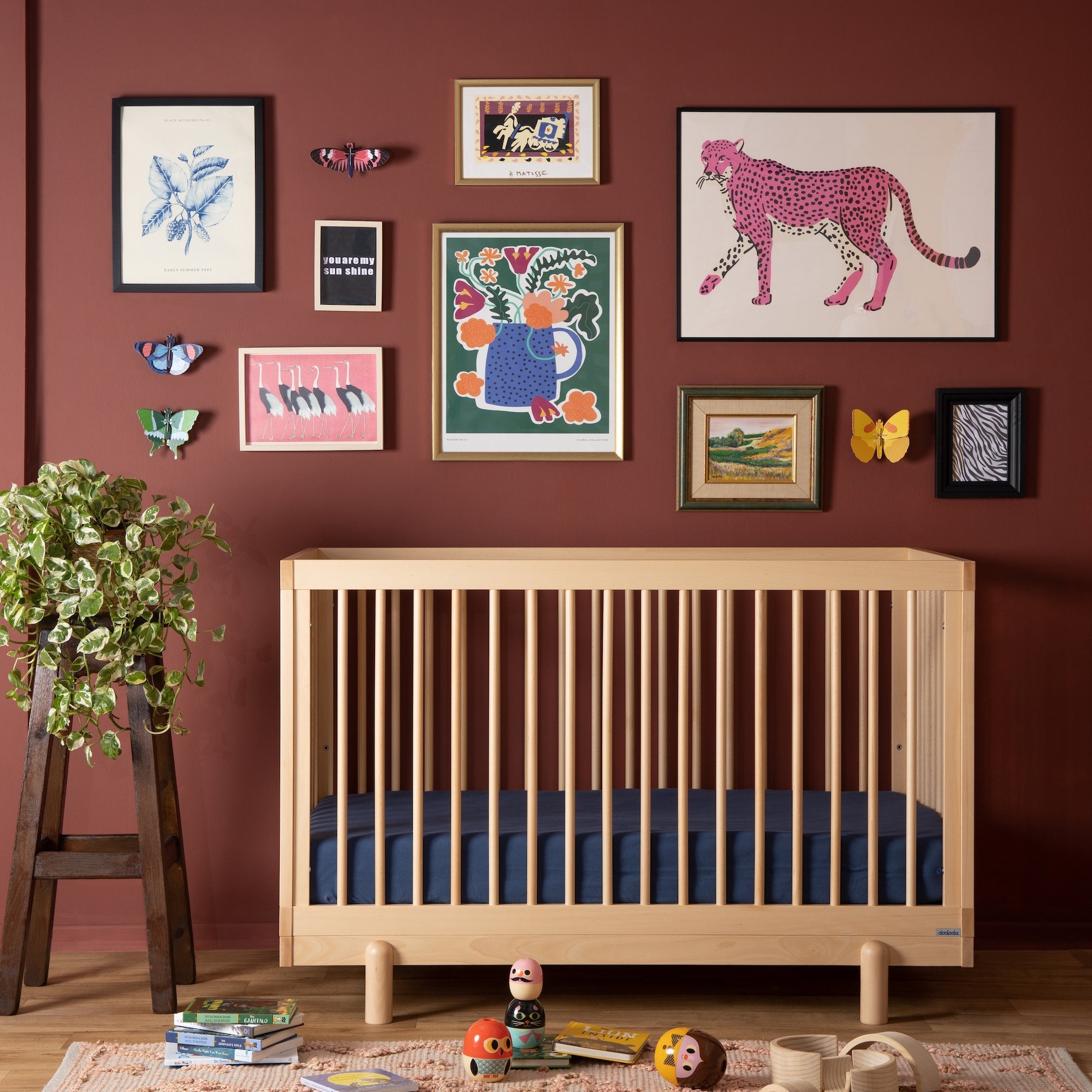dadada Baby Bliss 4-in-1 Convertible Crib