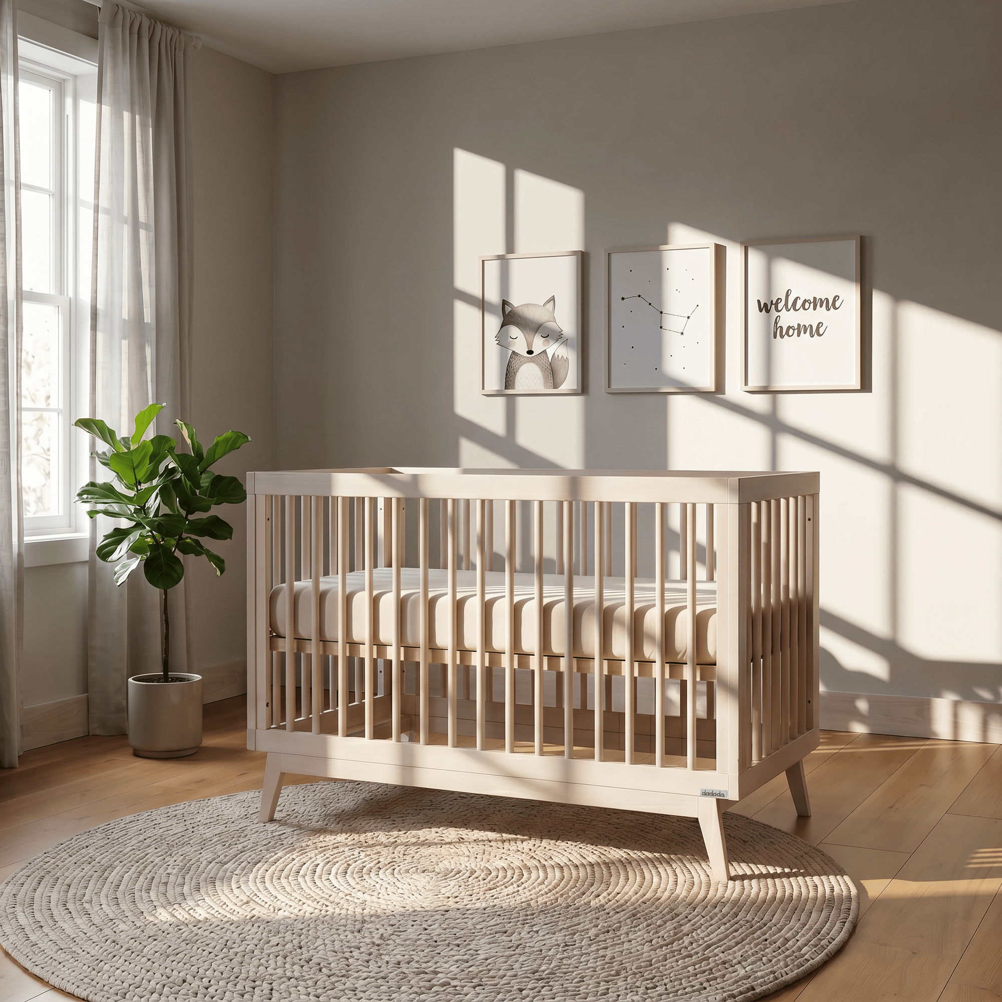 dadada Baby Soho 3-in-1 Convertible Crib