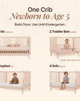 dadada Baby Soho 3-in-1 Convertible Crib