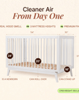 dadada Baby Soho 3-in-1 Convertible Crib