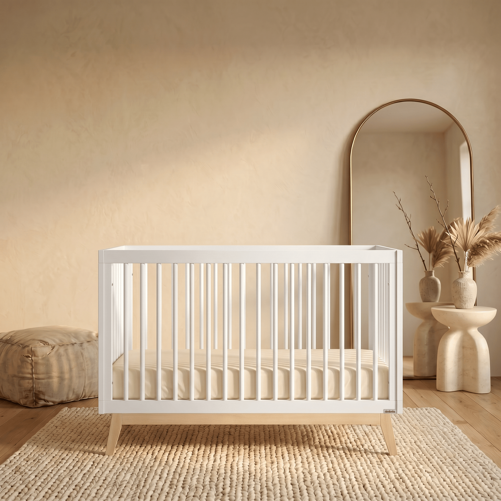 dadada Baby Soho 3-in-1 Convertible Crib